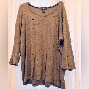 Women’s 3/4 sleeve knit shirt